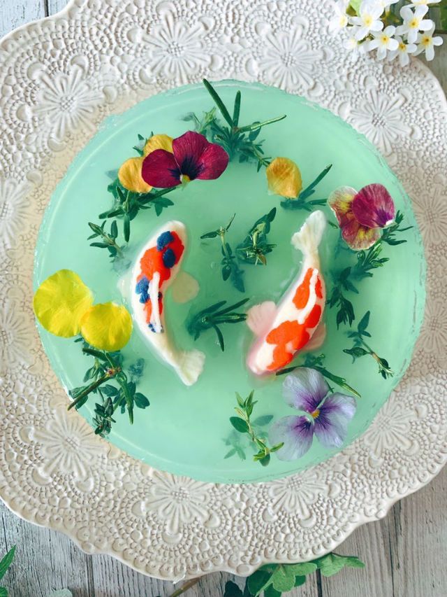 bánh phô mai hồ monet